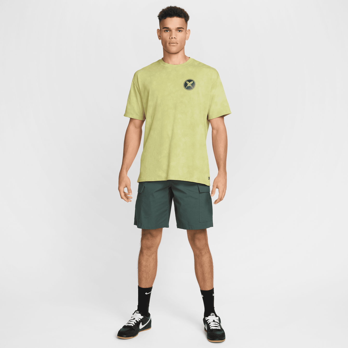 Nike SB Yuto T-Shirt Olive Aura