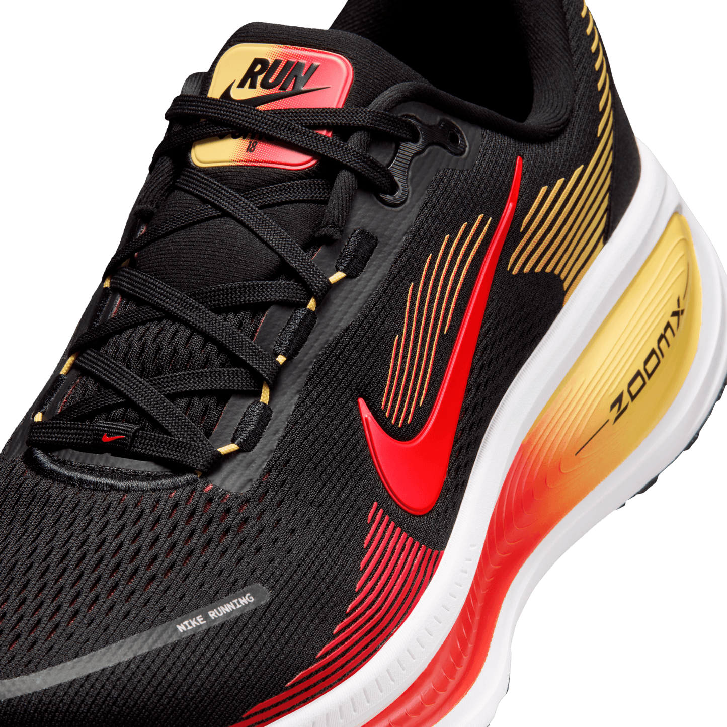 Nike Vomero 18 Black Bright Crimson