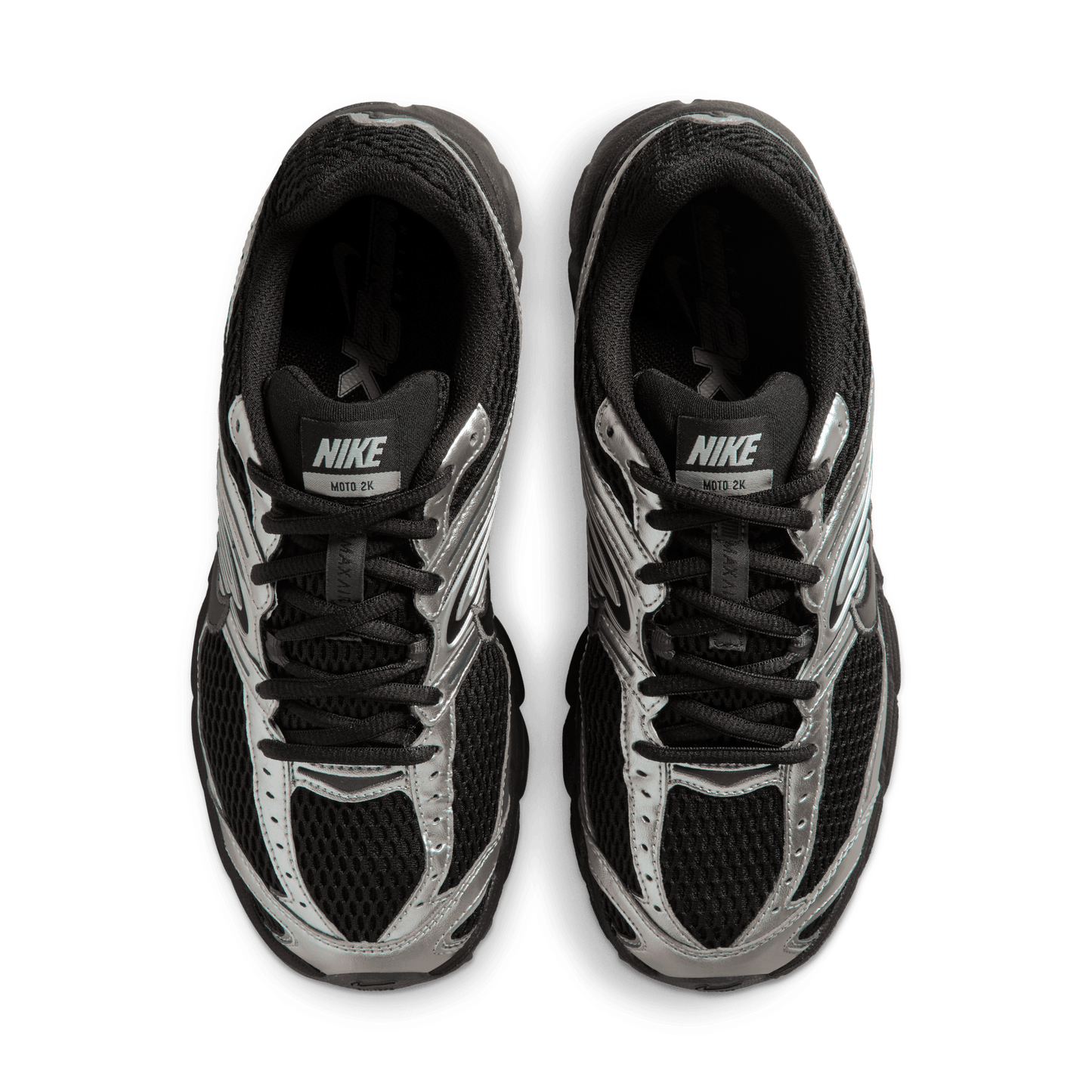 Nike Women's Air Max Moto 2K Black Metallic Silver