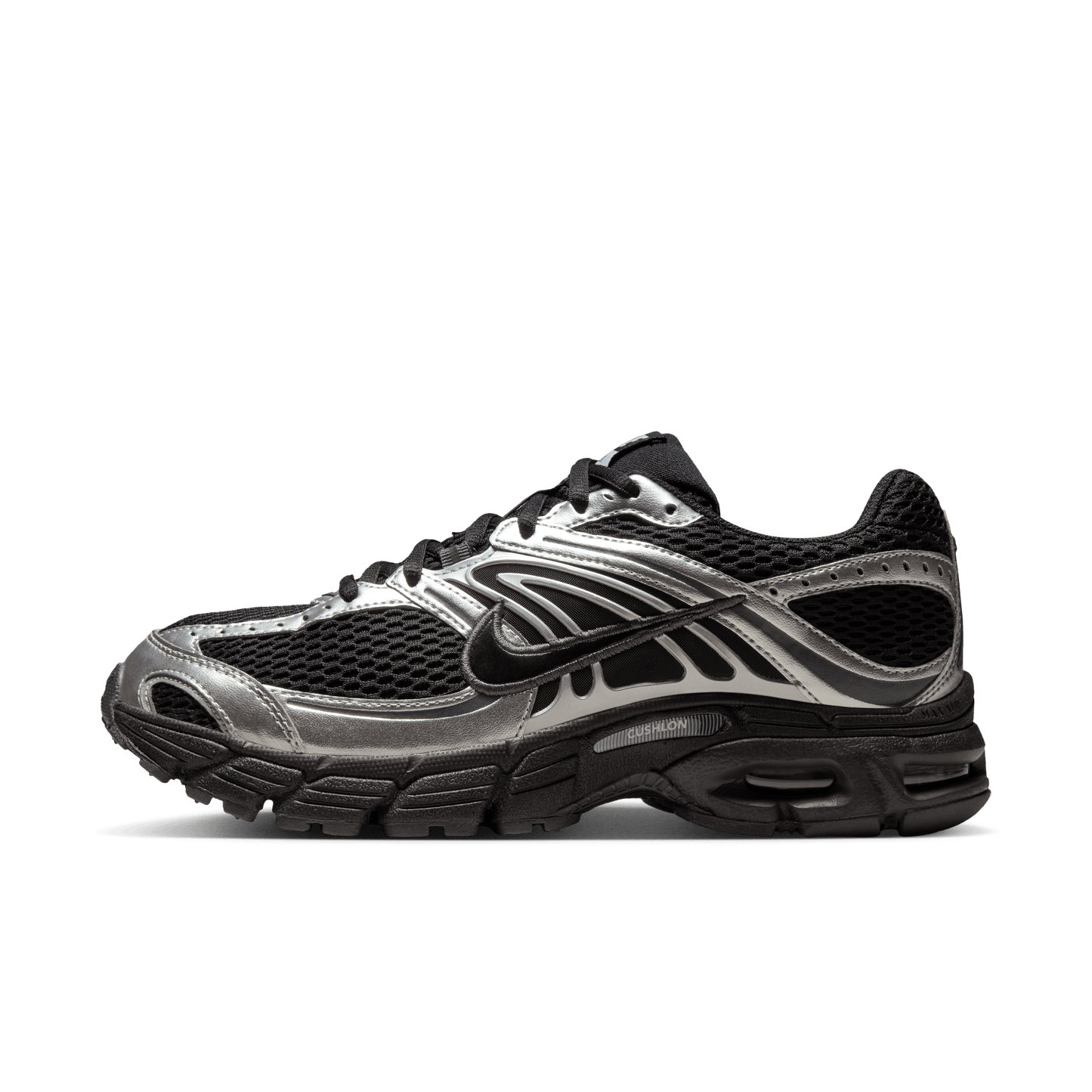 Nike Women's Air Max Moto 2K Black Metallic Silver