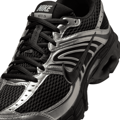 Nike Women's Air Max Moto 2K Black Metallic Silver
