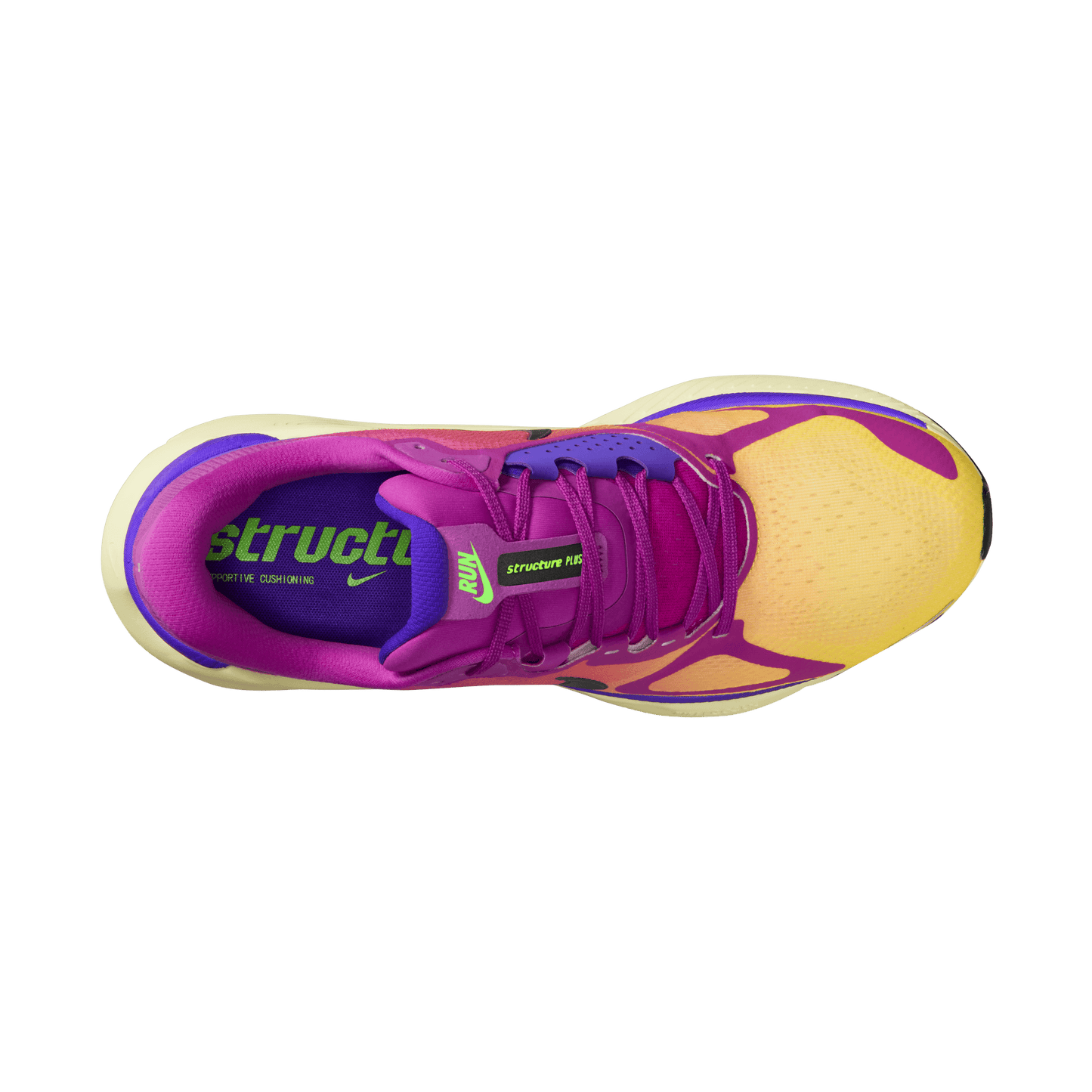 Nike Structure Plus Violet Citron Pulse