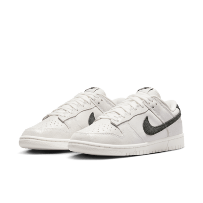 Nike Women's Dunk Low SE White Black Sparkle