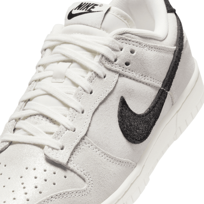 Nike Women's Dunk Low SE White Black Sparkle