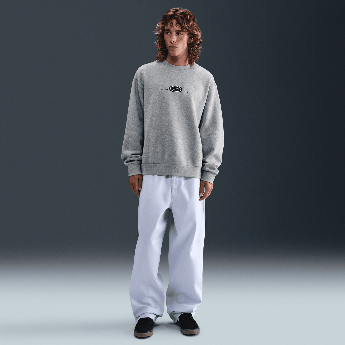 Nike SB x Eric Koston Crew Sweatshirt Dk Grey Heather