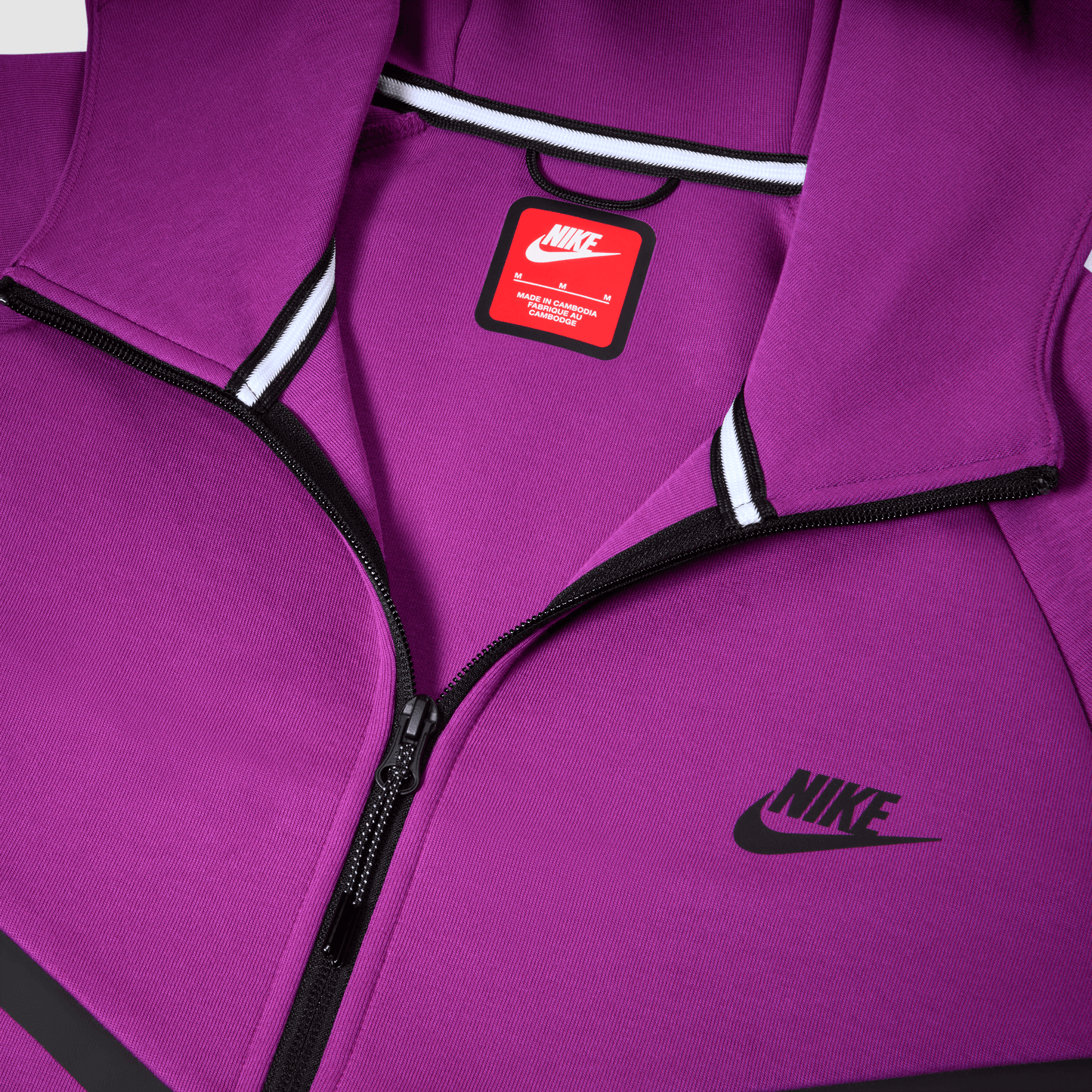 Nike Tech Windrunner Hoodie Bold Berry