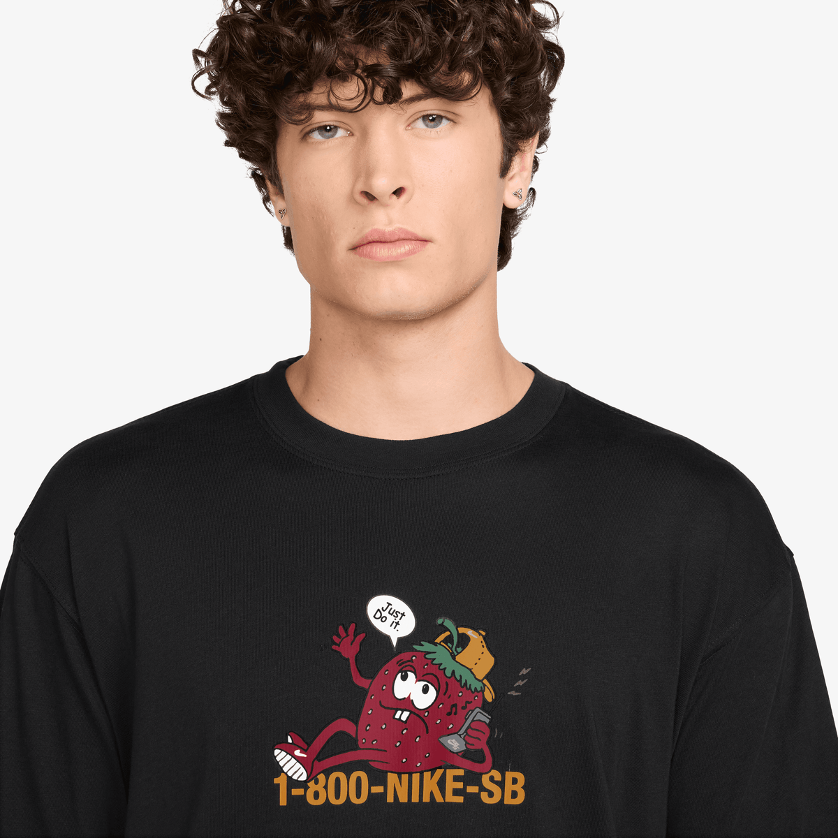 Black Double R Nike SB Max90 Strawberry Phone T-Shirt Black | Double R Kicks