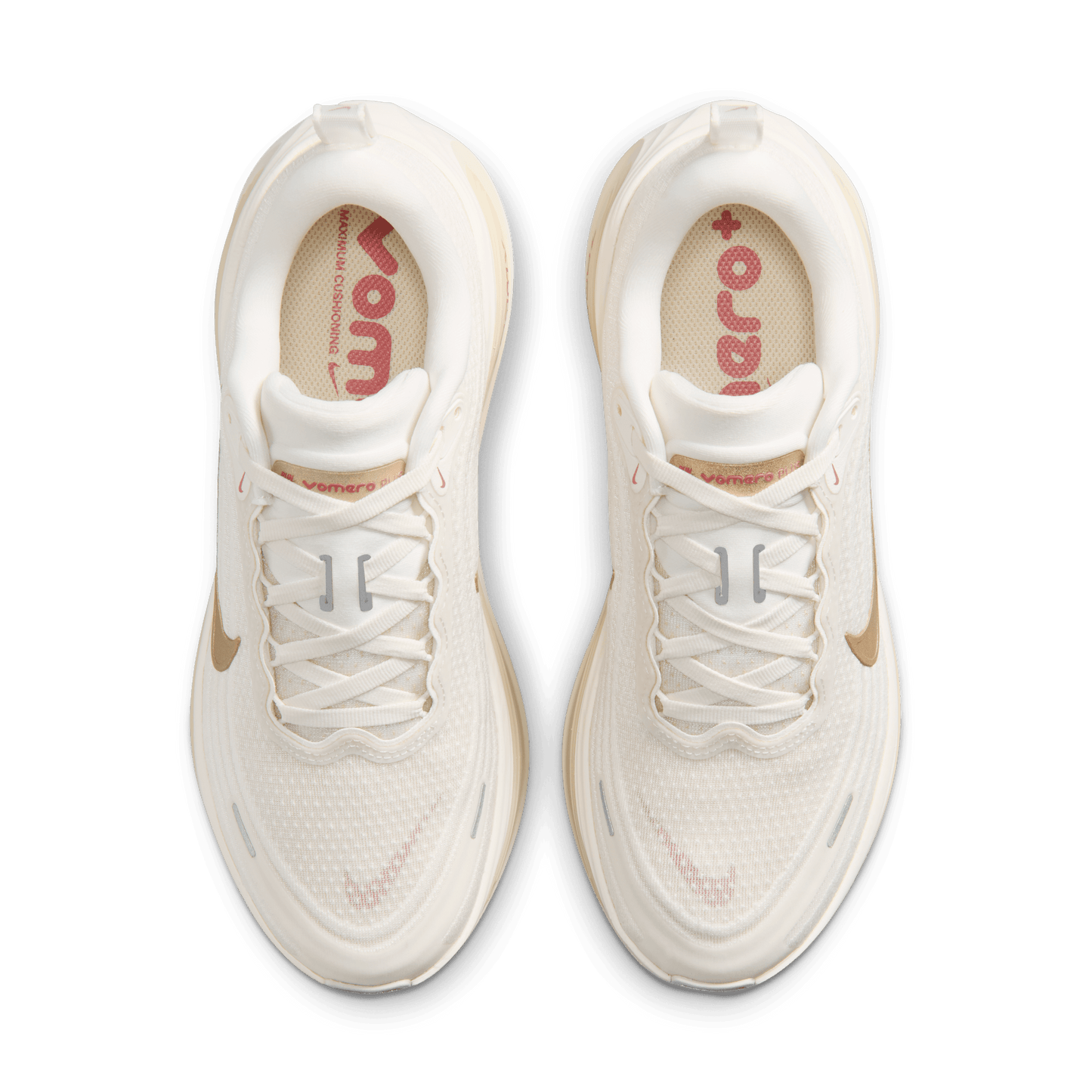 Nike Women's Vomero Plus Sail Metallic Gold