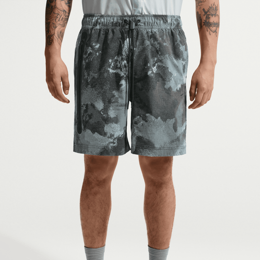 Nike Tech Dri-Fit Woven Shorts Camo Grey