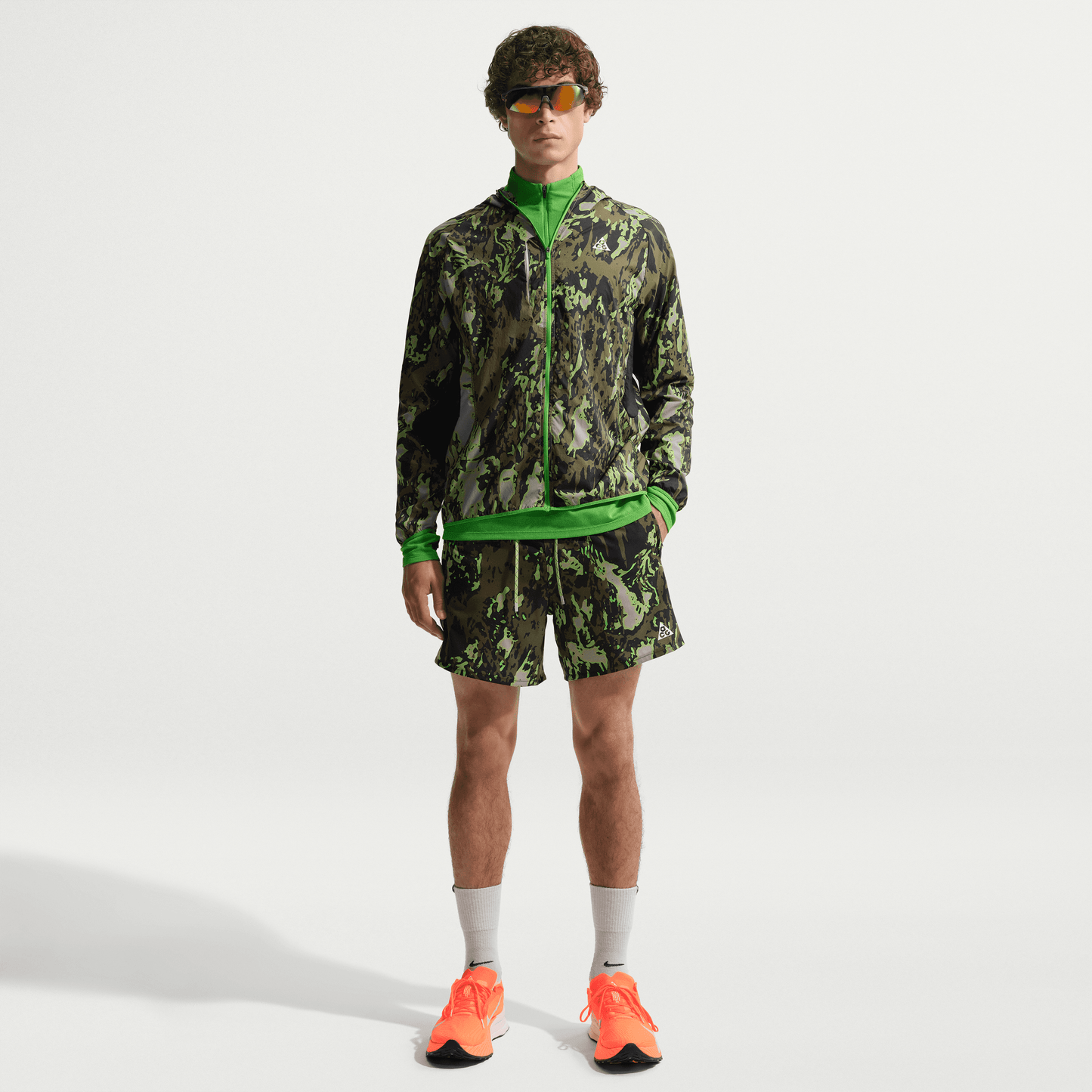Nike ACG Trail Running Shorts Black Volt