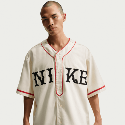 Nike Life Vintage Baseball Jersey Coconut