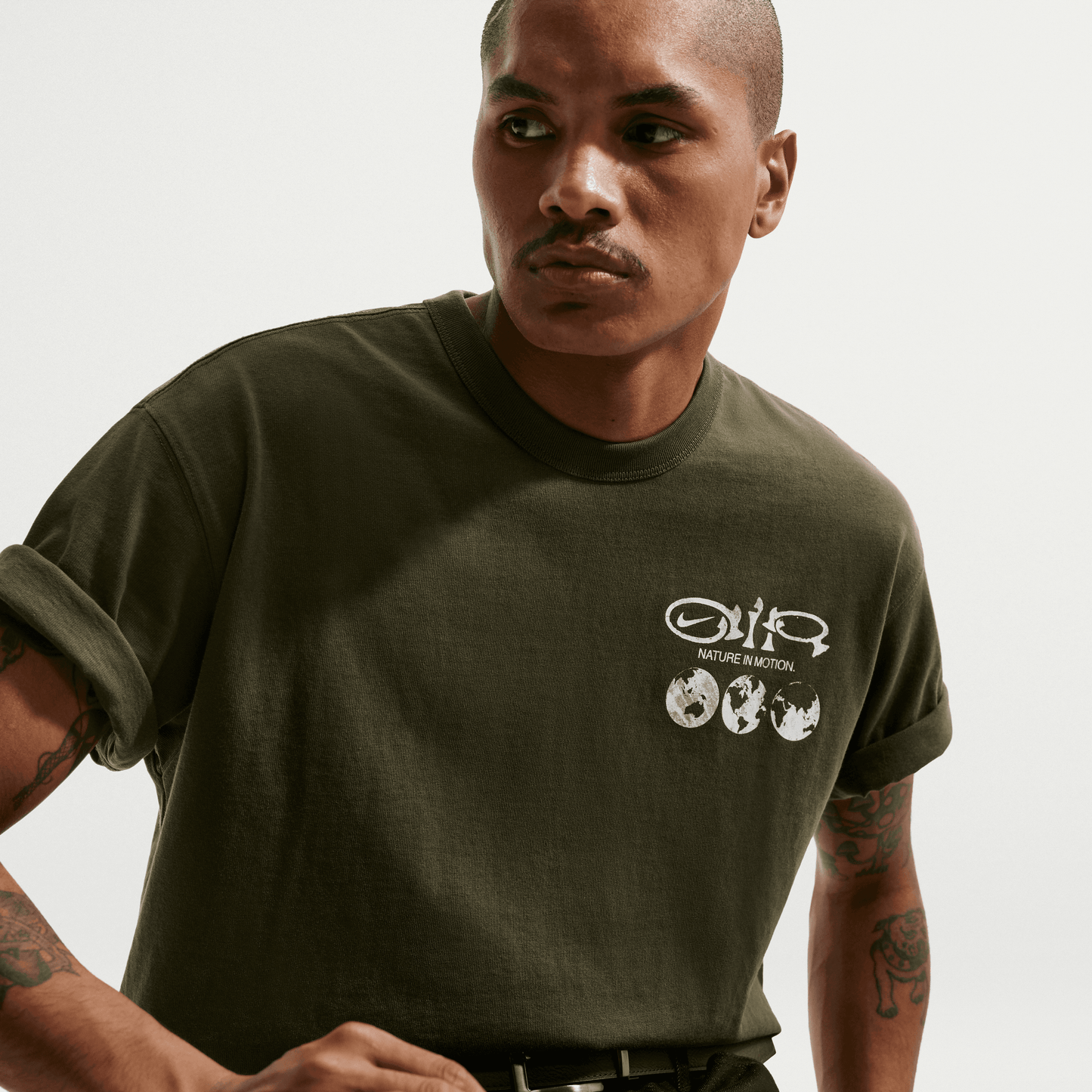 Nike Premium Essentials Earth Day T-Shirt Cargo Khaki