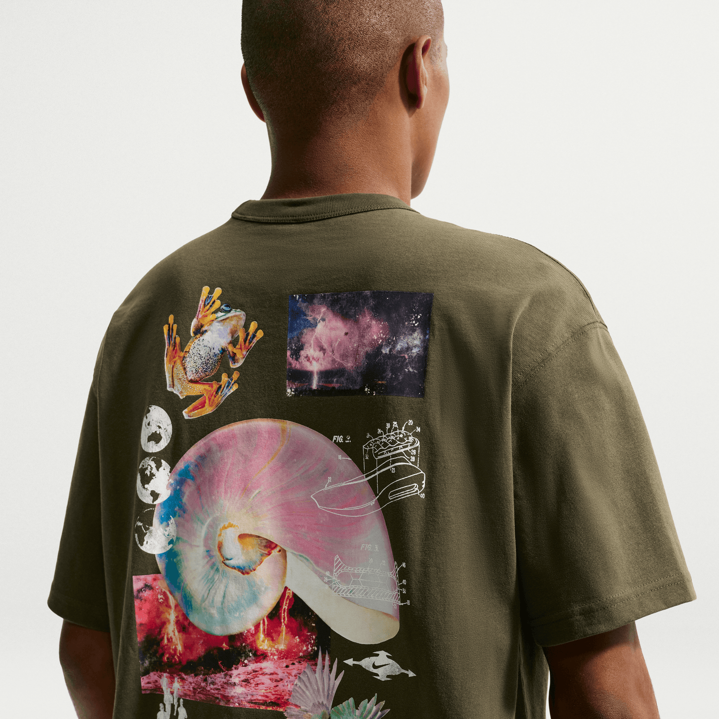 Nike Premium Essentials Earth Day T-Shirt Cargo Khaki