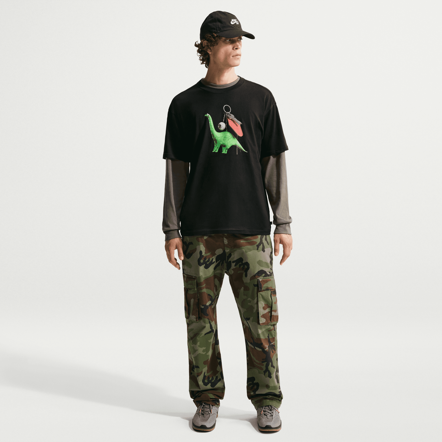 Nike SB Dino Keychain T-Shirt Black