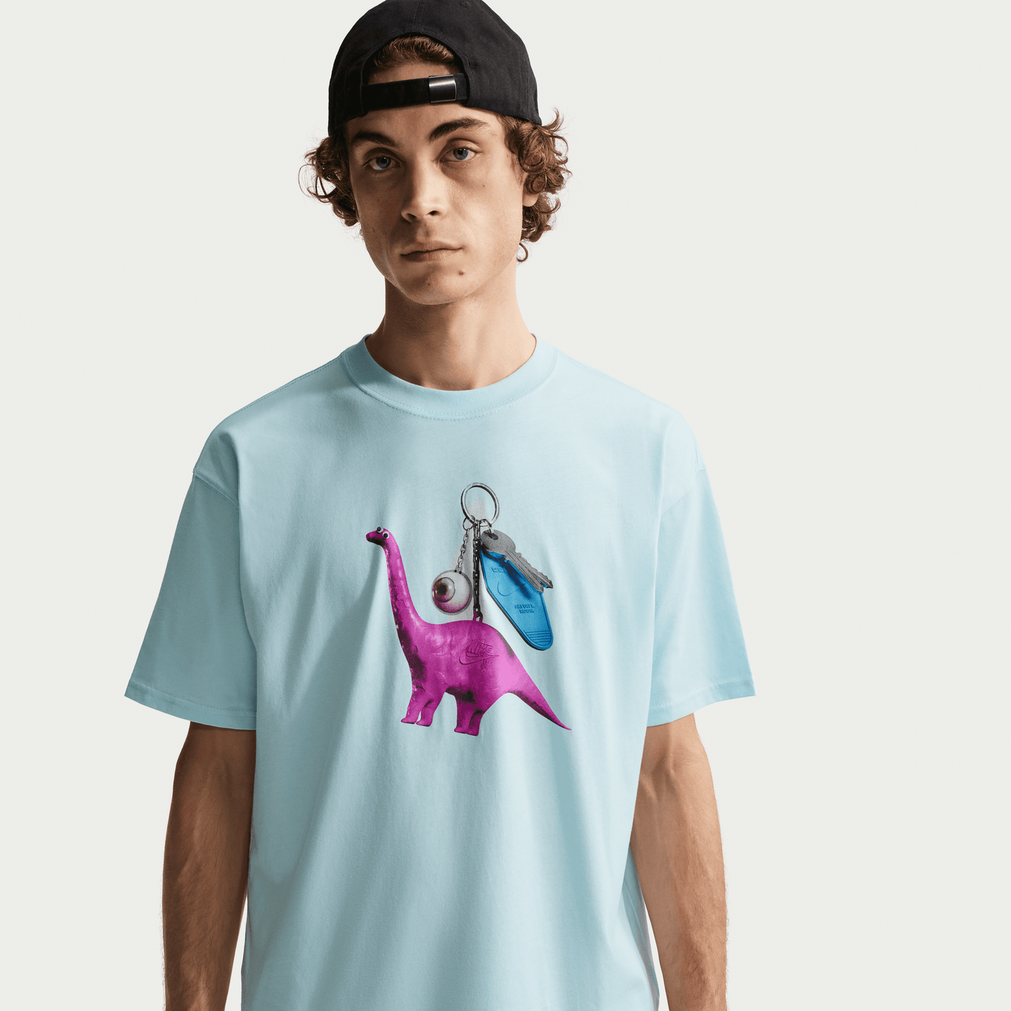 Nike SB Dino Keychain T-Shirt Glacier Blue