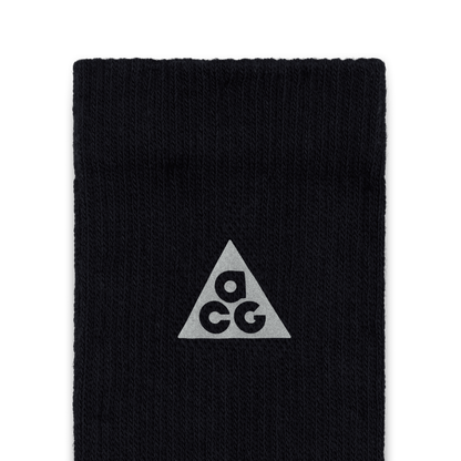 Nike ACG Everyday Elevated Crew Socks Black Grey
