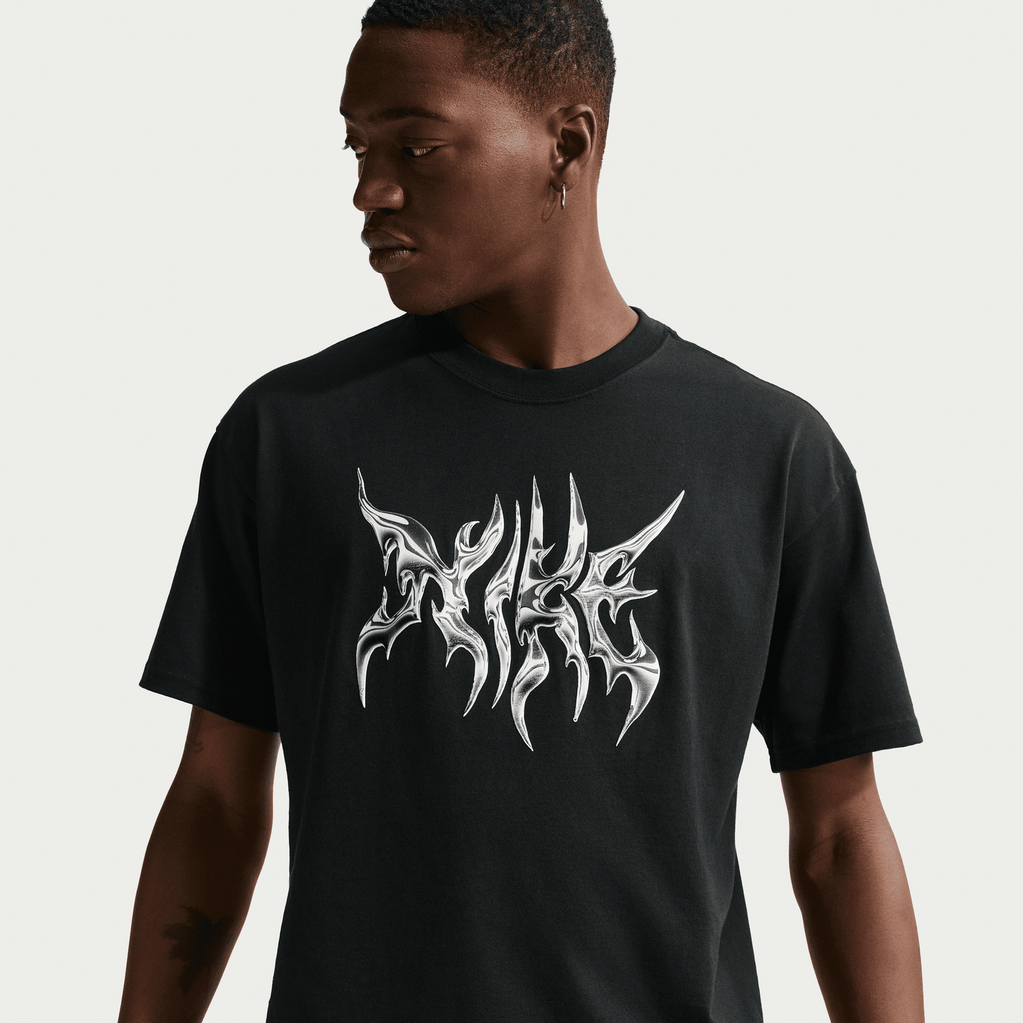 Nike Metal Boxy T-Shirt Black