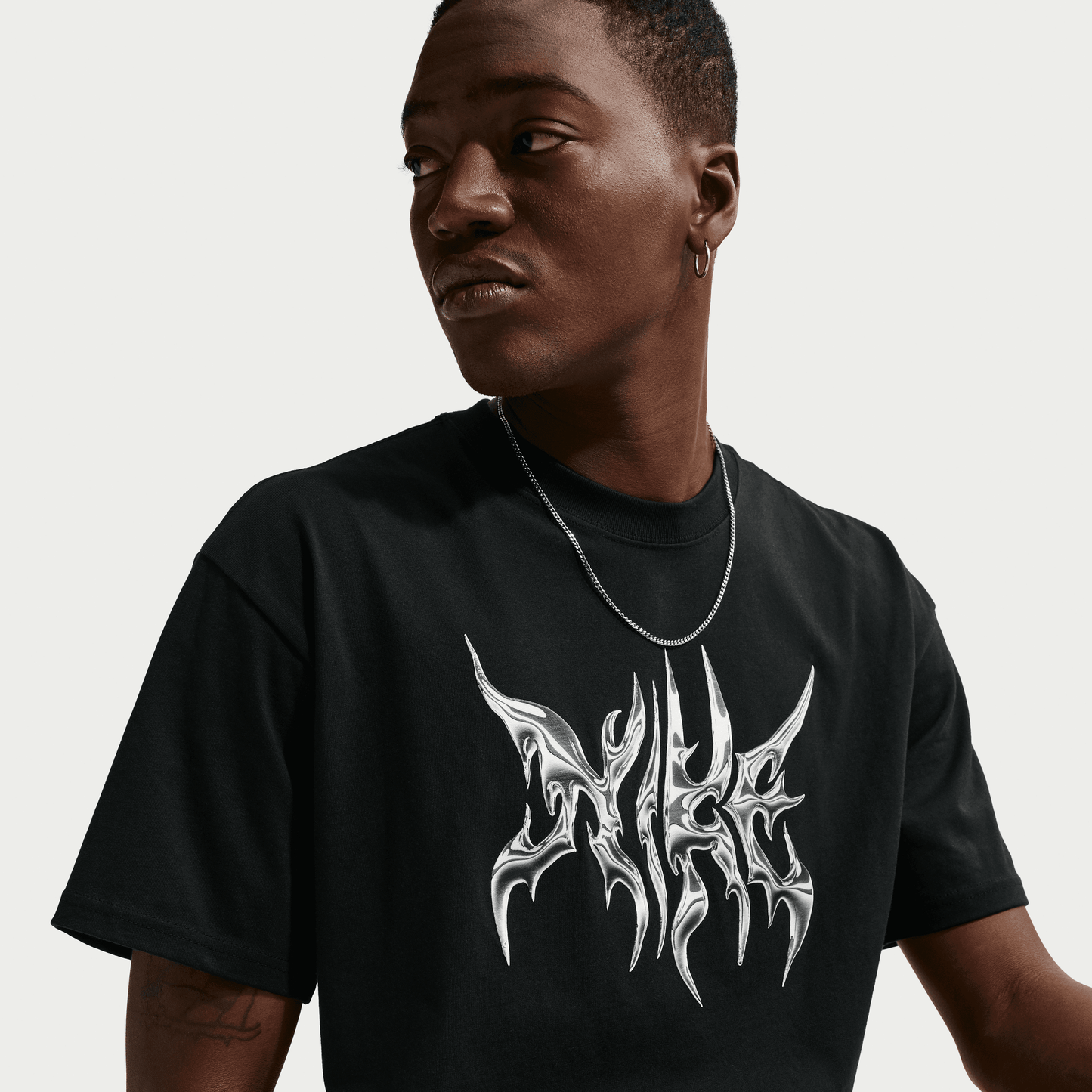 Nike Metal Boxy T-Shirt Black