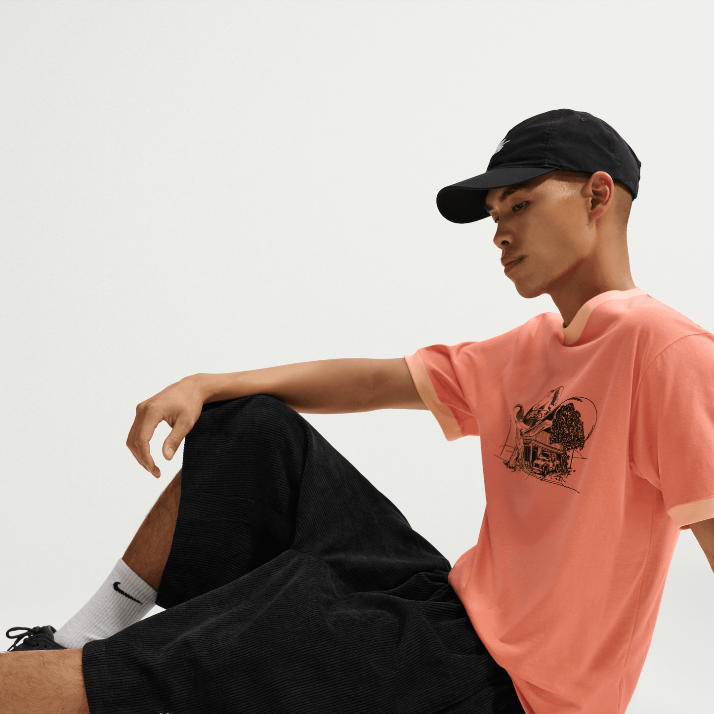 Nike SB Corduroy Skate Shorts Black