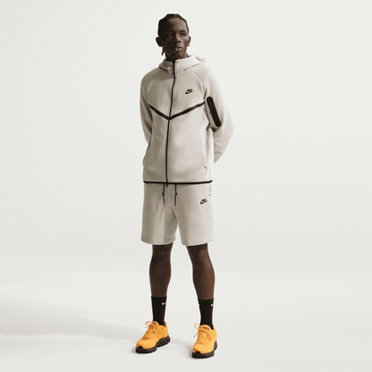 Nike Tech Fleece Shorts Cream II Black