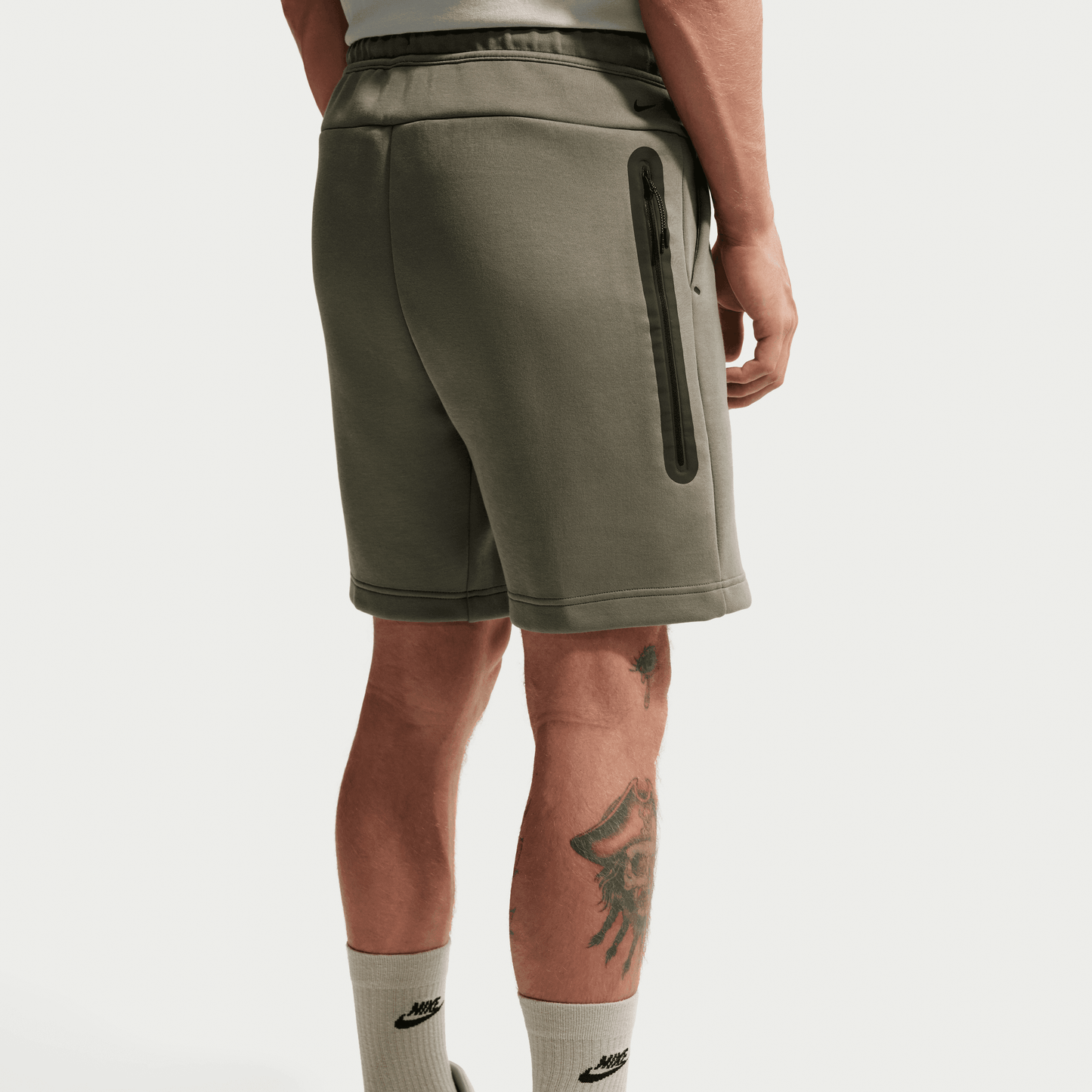 Nike Tech Fleece Shorts Silver Sage