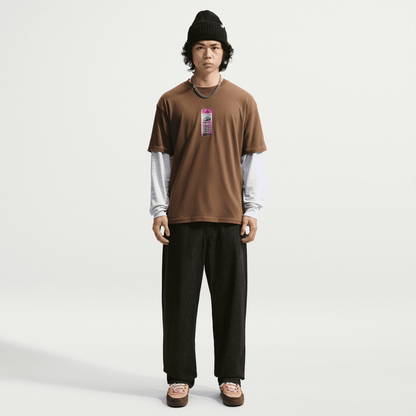 Nike SB Dumbphone T-Shirt Mosswood Brown