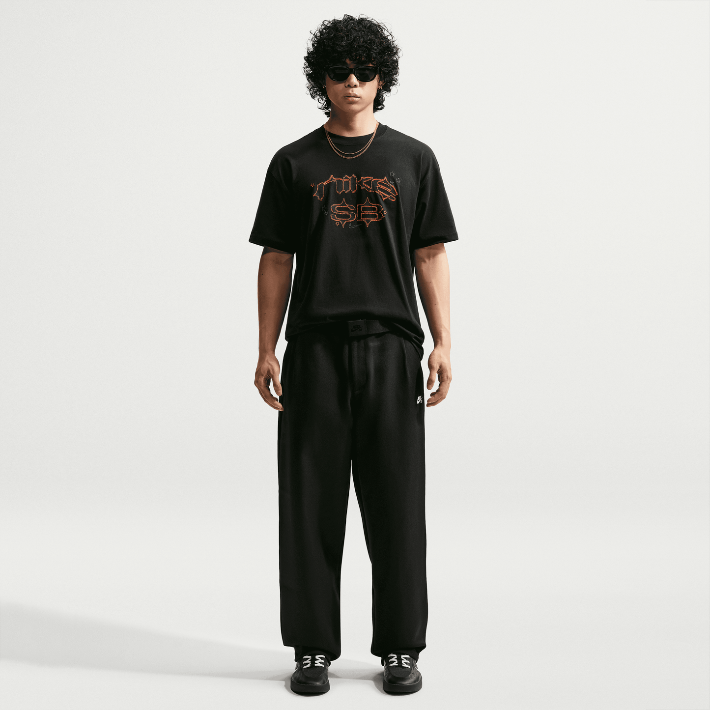 Nike SB Embroidery Logo T-Shirt Black