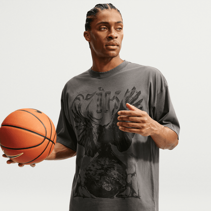 Nike Bird of Prey Oversized T-Shirt Grey Black