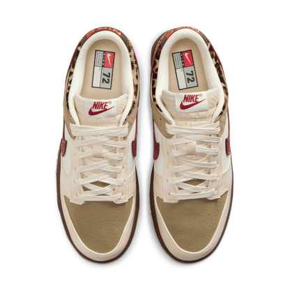 Nike Women's Dunk Low Khaki Team Red