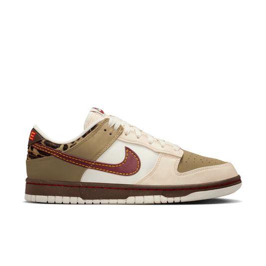 Nike Women's Dunk Low Khaki Team Red