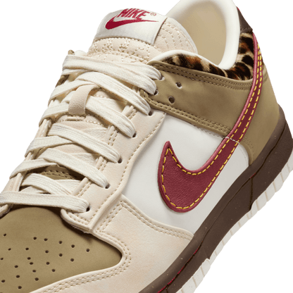 Nike Women's Dunk Low Khaki Team Red