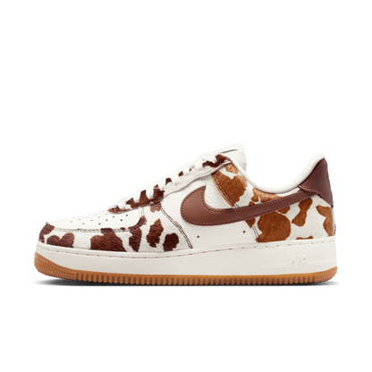 Nike Women's Air Force 1 '07 Cow Print