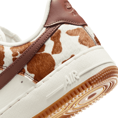 Nike Women's Air Force 1 '07 Cow Print