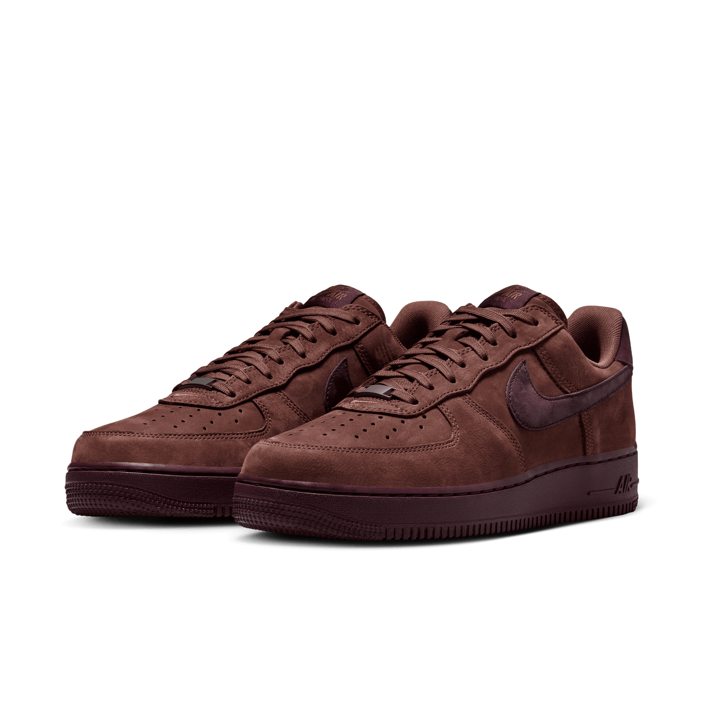 Nike Air Force 1 Low Retro Premium Red Mahogany