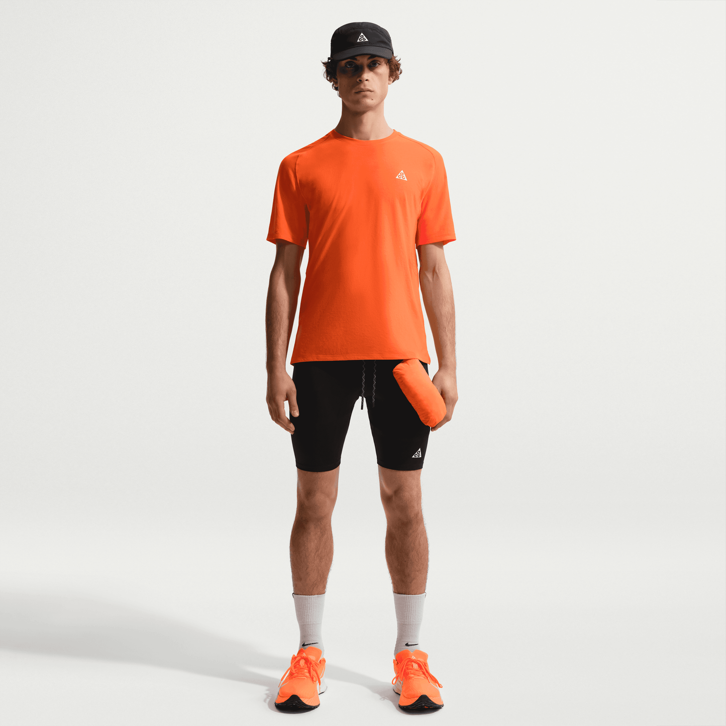 Nike ACG "Solar Chase" Trail Running Top Orange