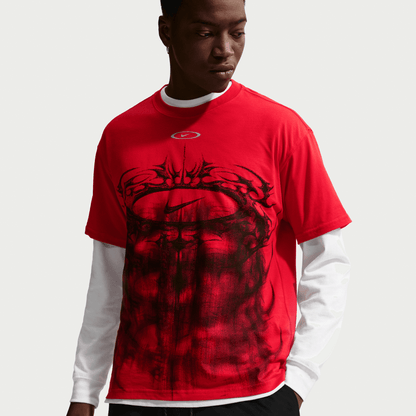 Nike Max90 Black Chrome T-Shirt University Red
