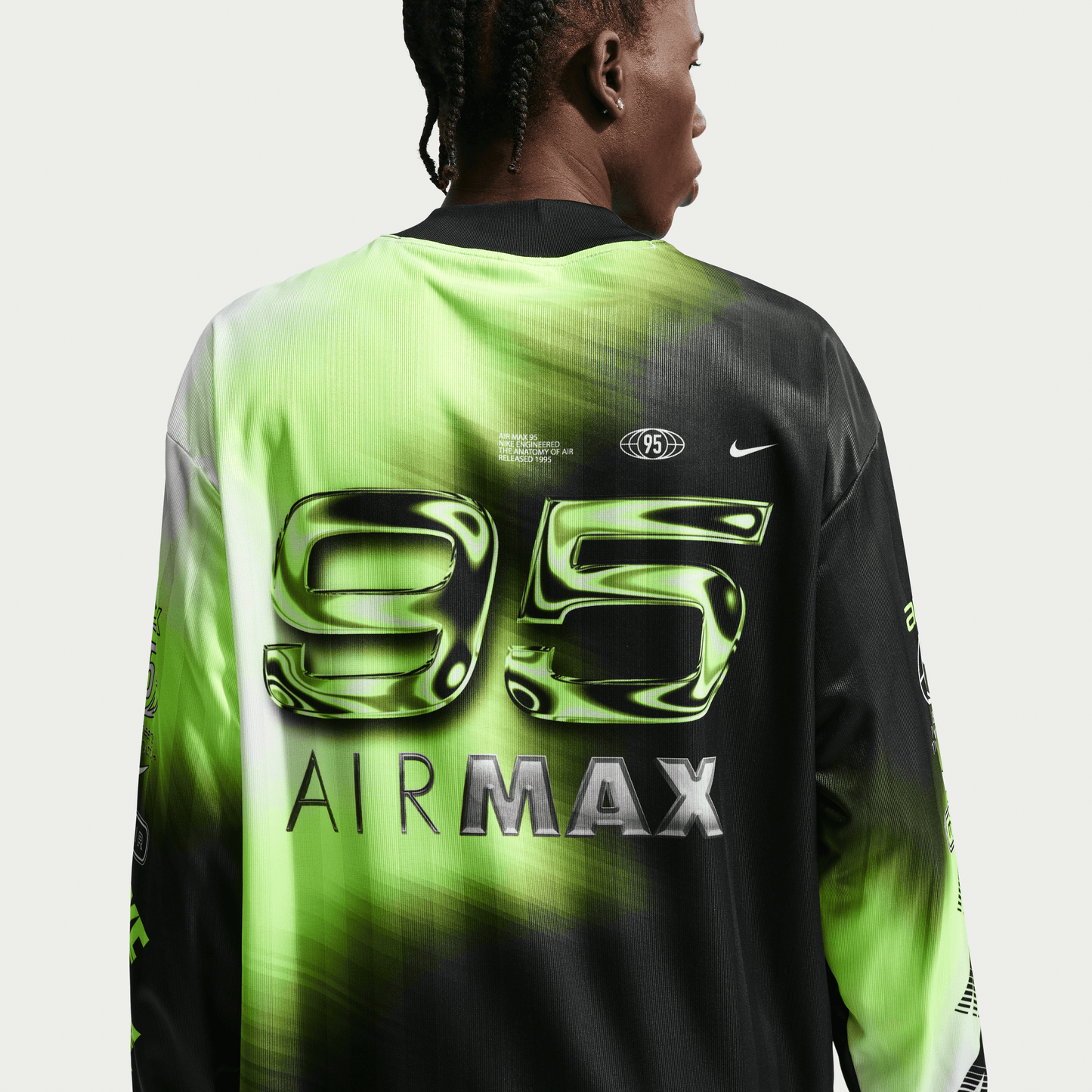 Nike Culture Soccer Jersey Volt Black
