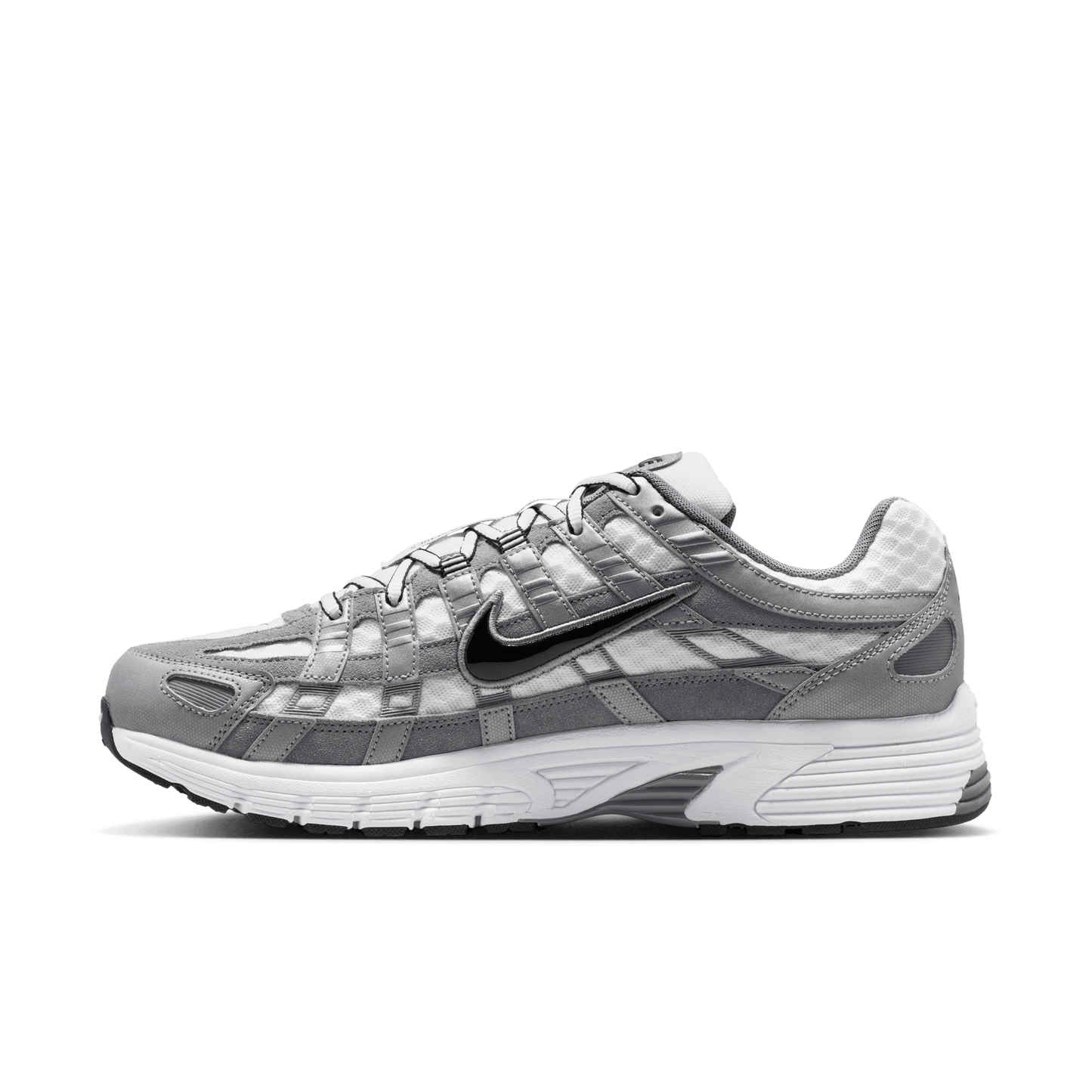 Nike P-6000 White Black Metallic