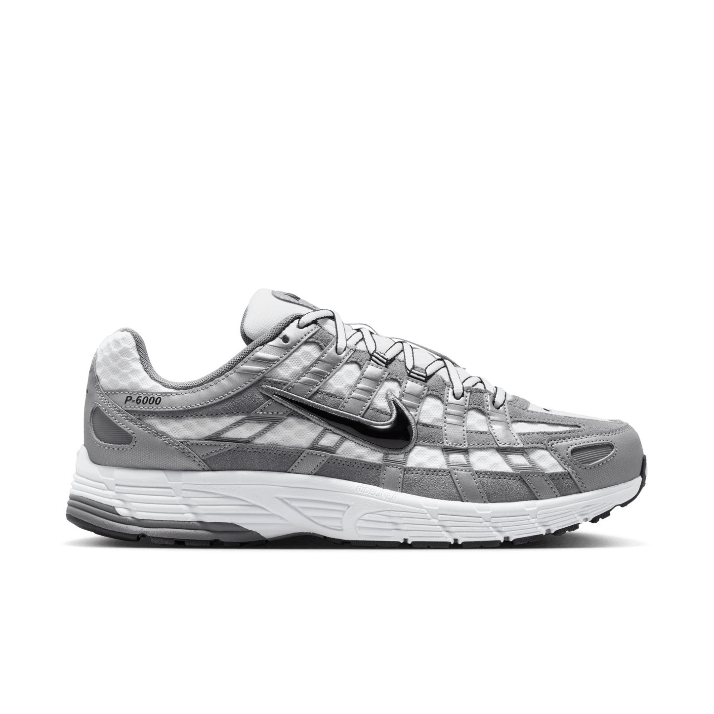 Nike P-6000 White Black Metallic
