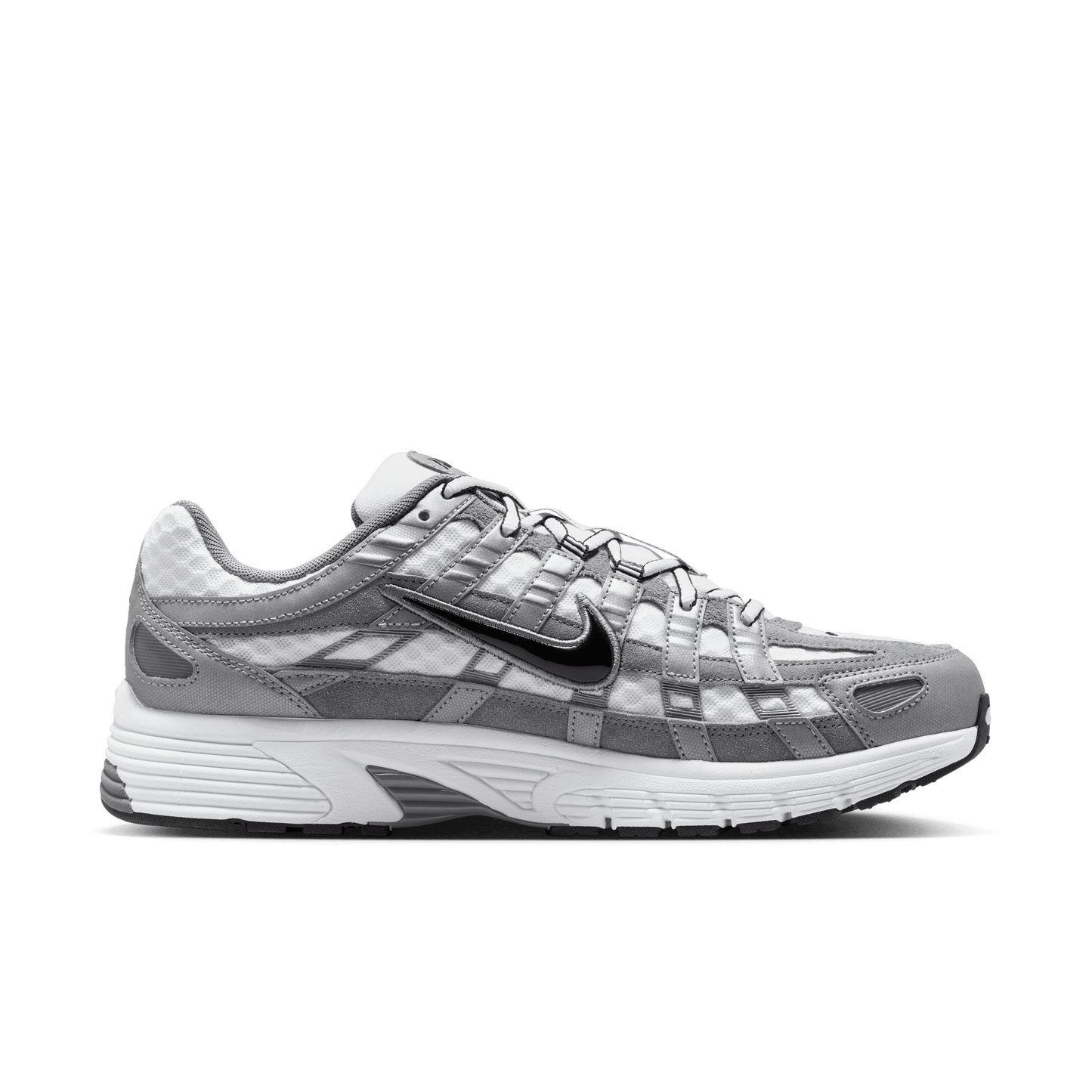 Nike P-6000 White Black Metallic