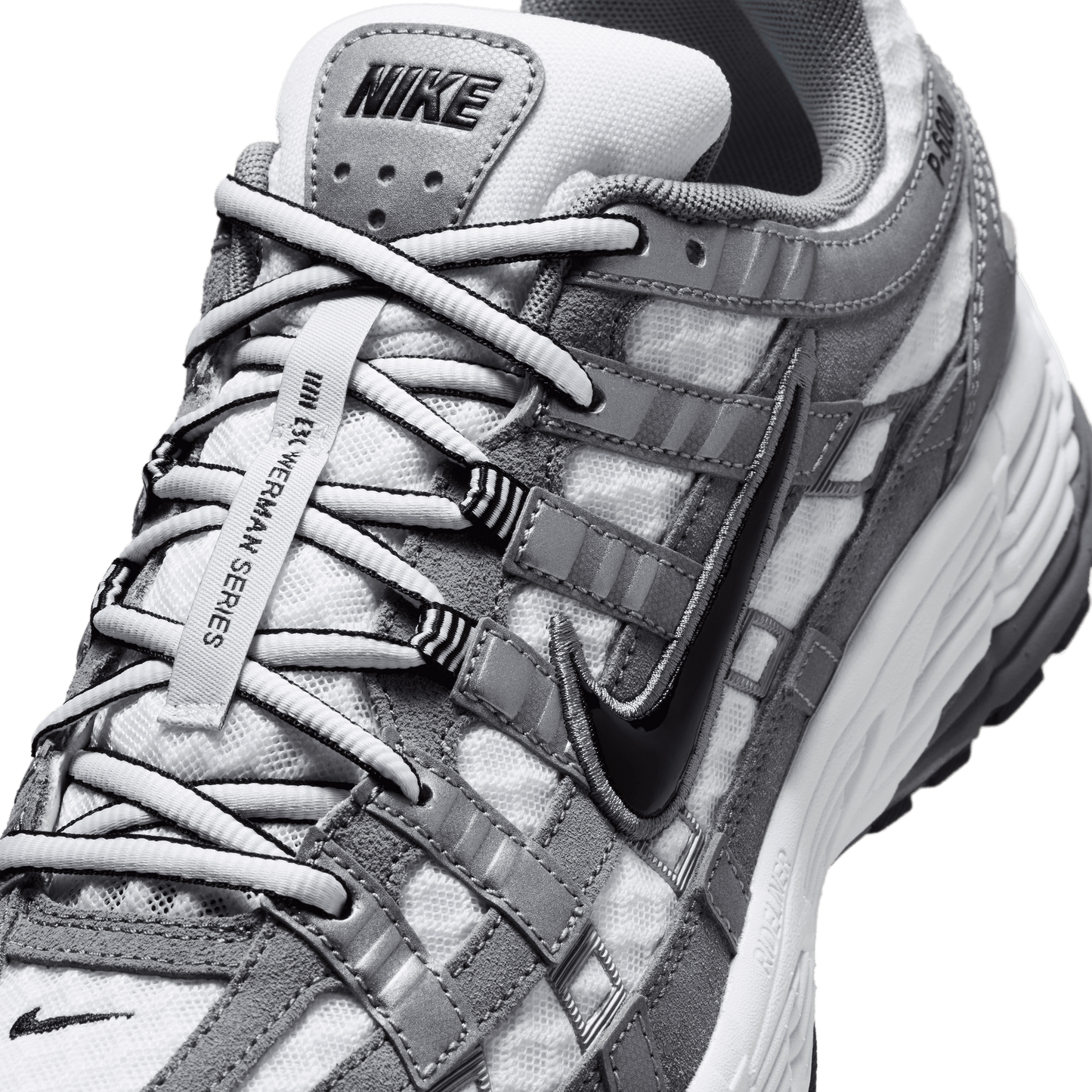 Nike P-6000 White Black Metallic