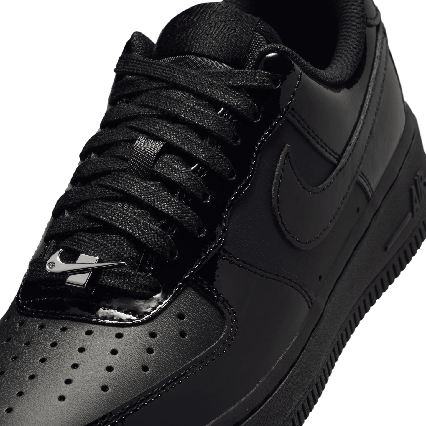 Nike Women's Air Force 1 '07 Black Patent Leather