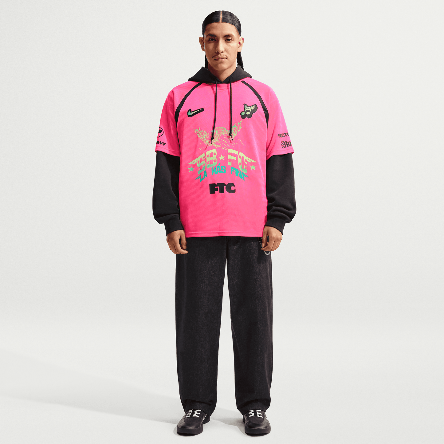 Nike SB Club 58 Skate Jersey Hyper Pink