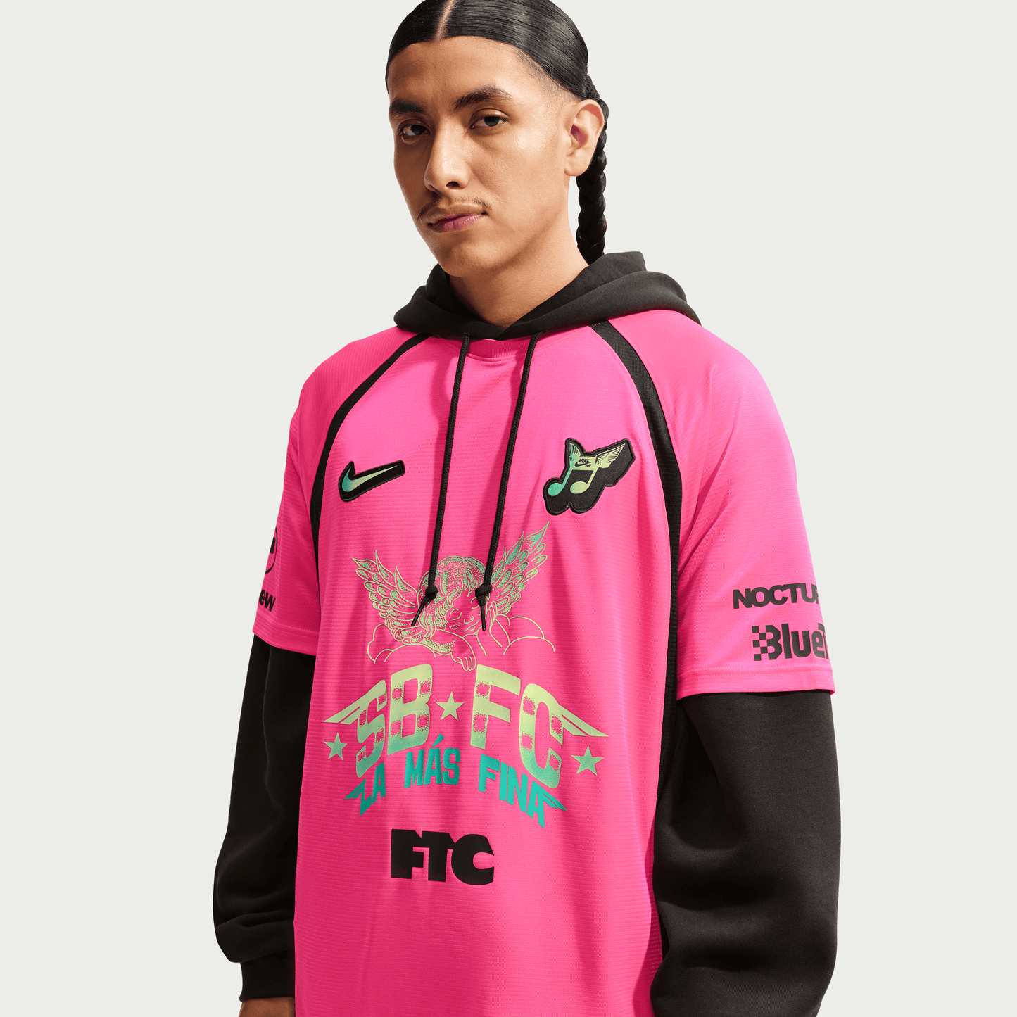 Nike SB Club 58 Skate Jersey Hyper Pink
