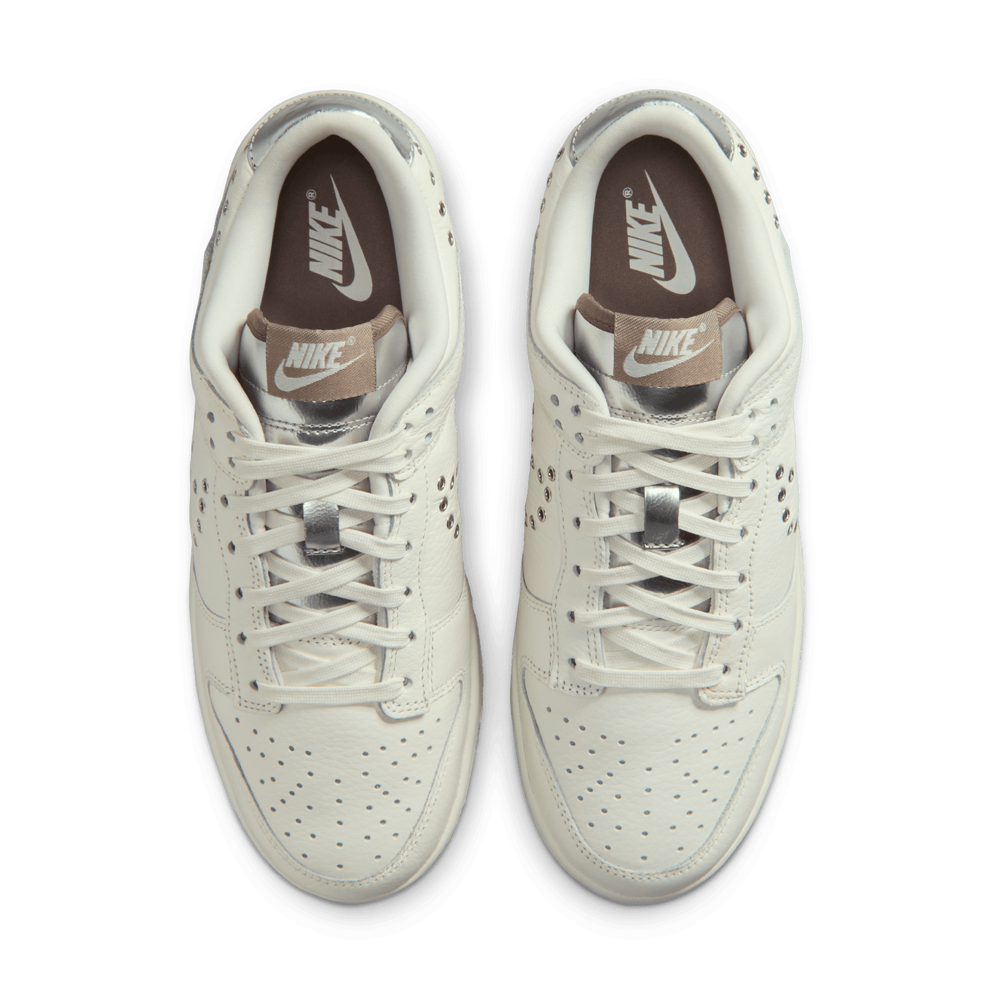 Nike Women's Dunk Low Sail Metallic Silver