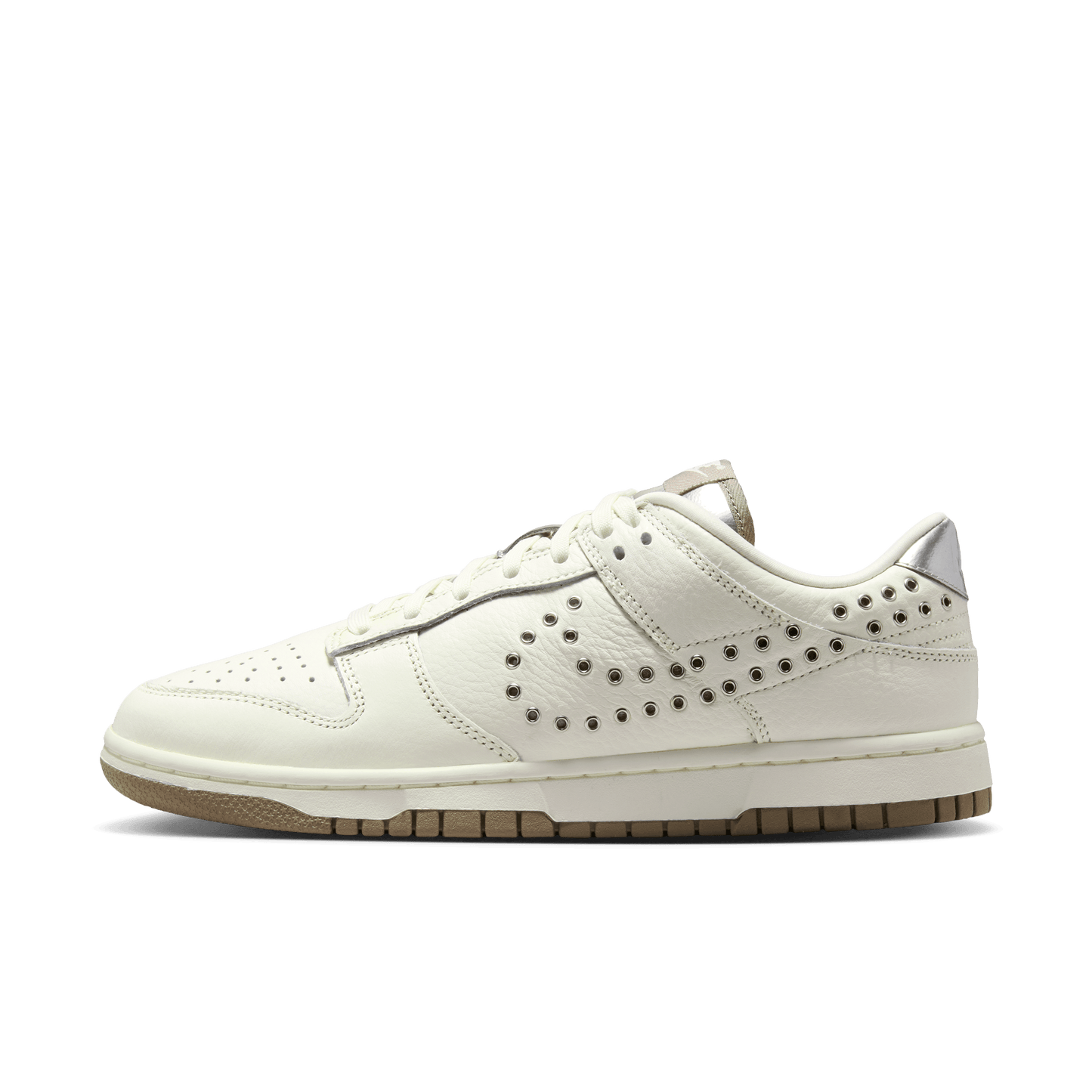 Nike Women's Dunk Low Sail Metallic Silver