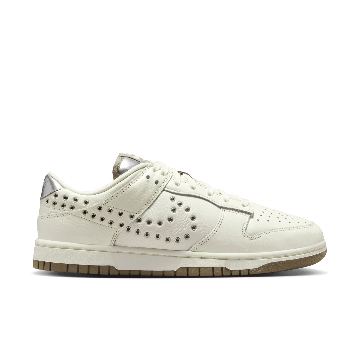 Nike Women's Dunk Low Sail Metallic Silver