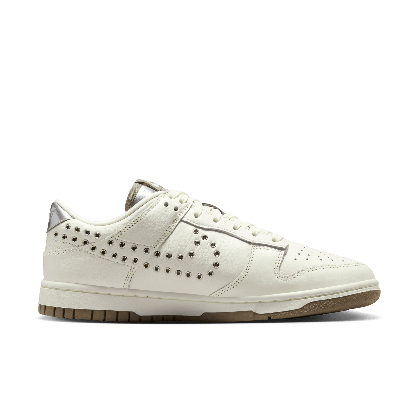 Nike Women's Dunk Low Sail Metallic Silver