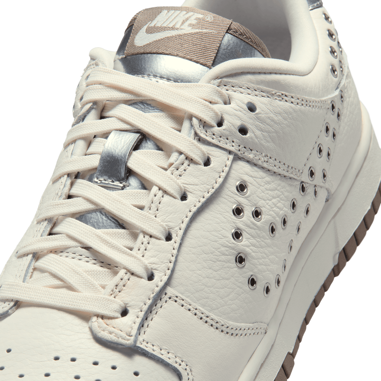Nike Women's Dunk Low Sail Metallic Silver