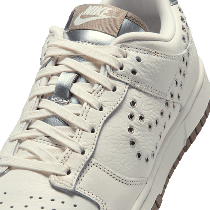 Nike Women's Dunk Low Sail Metallic Silver